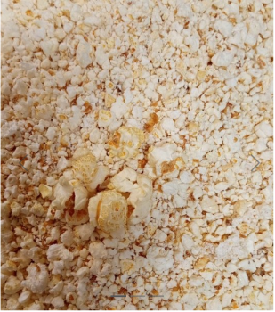 Popcorn natur grob gemahlen 5kg/100L im Kunststoffsack / Karton